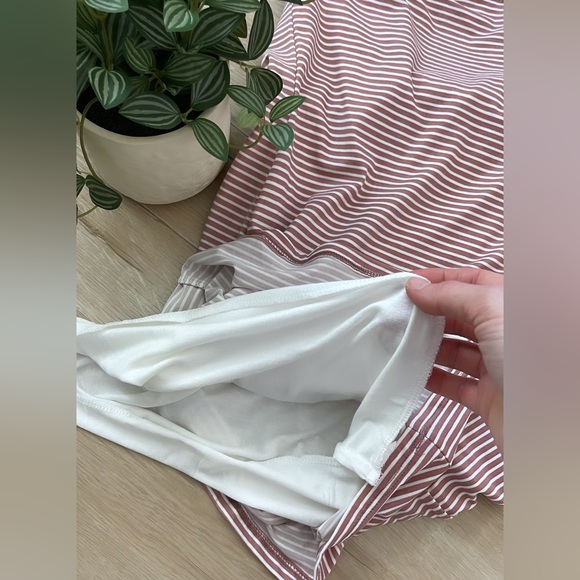 NWT Nanamacs Striped Pink Strapless Bodycon Mini Dress - Picture 6 of 7